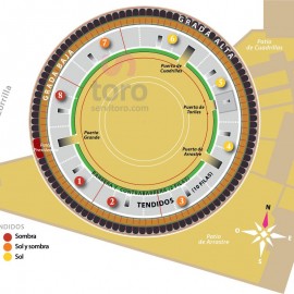 Abono Valladolid (18:00) 5 festejos